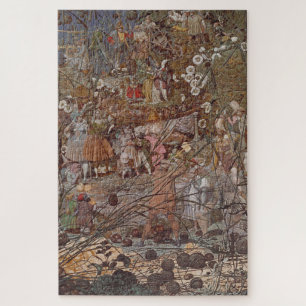 Puzzle Le maître des fleurs de la fée par Richard Dadd