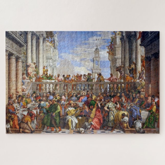 Puzzle Le Mariage de Cana | Paolo Veronese | (Horizontal)