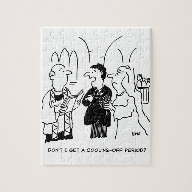 Puzzle Le marié veut une période de refroidissement (Vertical)