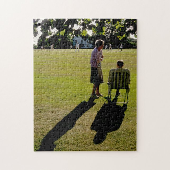 Puzzle Le match de cricket (Vertical)