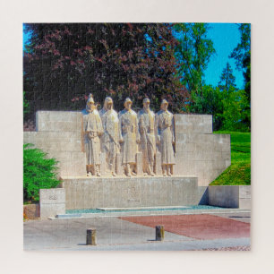 Puzzle Le Mémorial des anciens combattants Verdun France