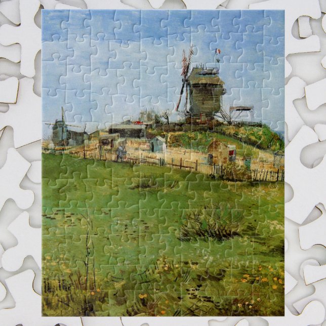 Puzzle Le Moulin de la Galette par Vincent van Gogh (Créateur téléchargé)
