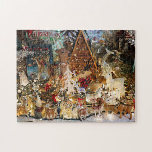 Puzzle Le mystère des cerfs de Noël de Charming I Spy