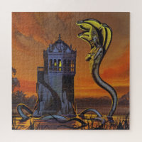 Le Naga-Roi (litho de couleur)