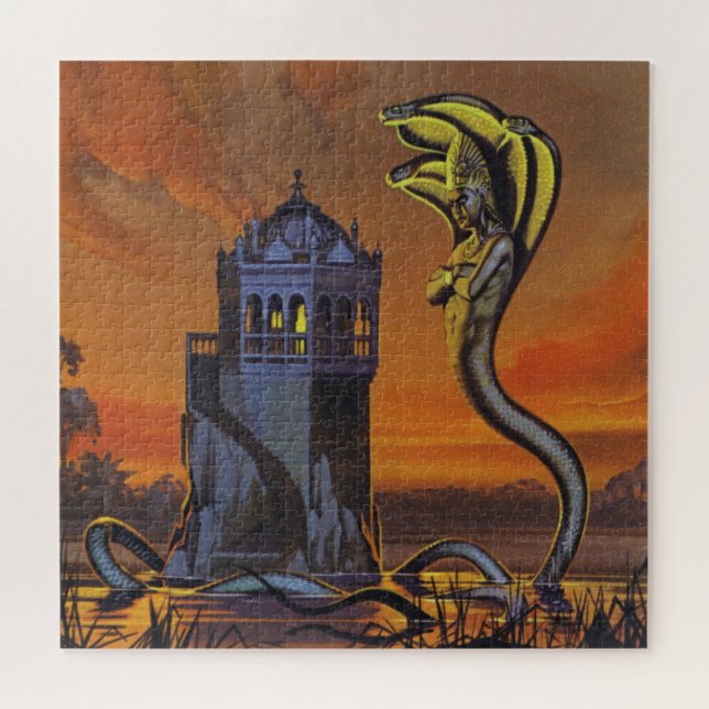 Puzzle Le Naga-Roi (litho de couleur) (Horizontal)