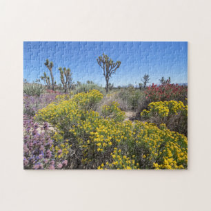 Puzzle Le Parc National De Joshua Tree En Fleur