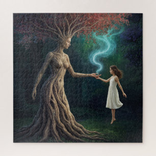 Puzzle « Le passage boisé d'Eirene » – Une réalité surréa