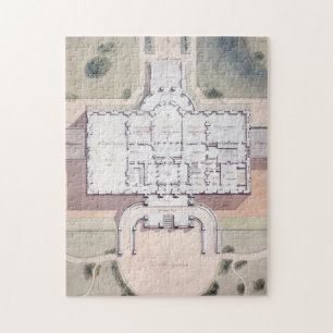 Puzzle Le plan du président de la Maison-Blanche, Washing