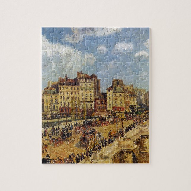Puzzle Le pont Neuf par Camille Pissarro (Vertical)