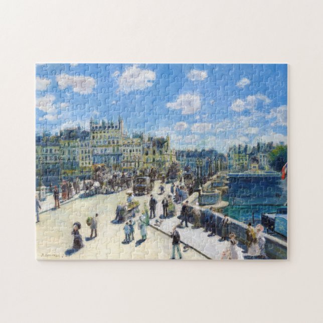 Puzzle Le Pont-Neuf, peinture de Paris Pierre Auguste (Horizontal)