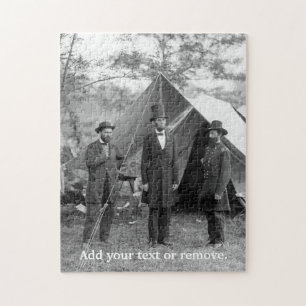 Puzzle le Président Abrahem Lincoln pendant la guerre ci