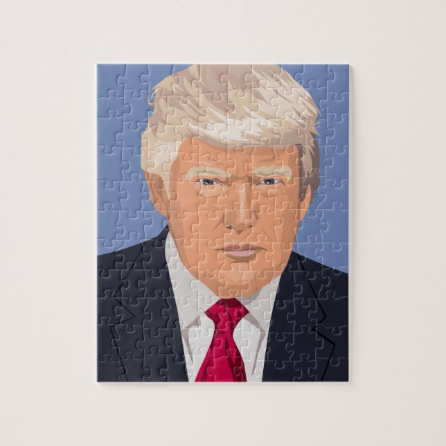 Puzzle Le Président Donald Trump (Vertical)
