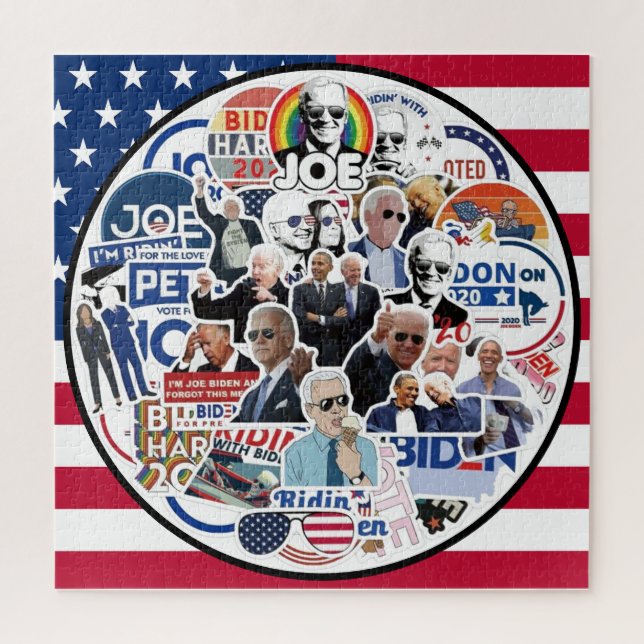 Puzzle Le Président Joe Biden (Vertical)
