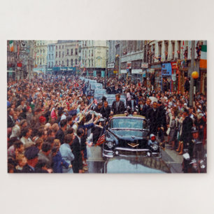 Puzzle Le président Kennedy visite l'Irlande.