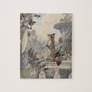 Puzzle Le renard et l'esplanade des raisins