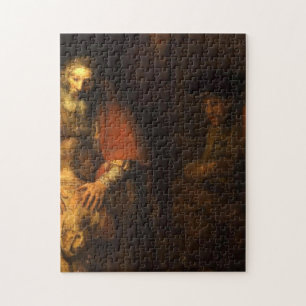 Puzzle Le retour du Rembrant de peinture du fils prodigue