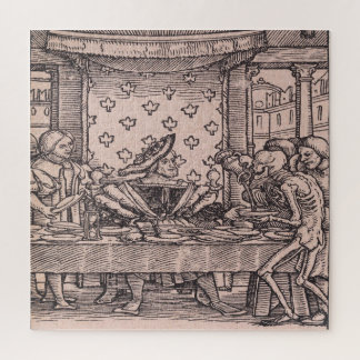 Puzzle Le Roi, de la danse de la mort