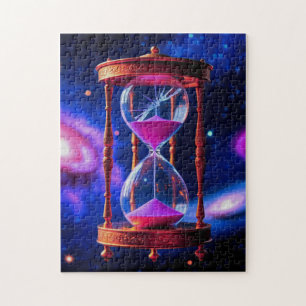 Puzzle Le sablier dans l'espace