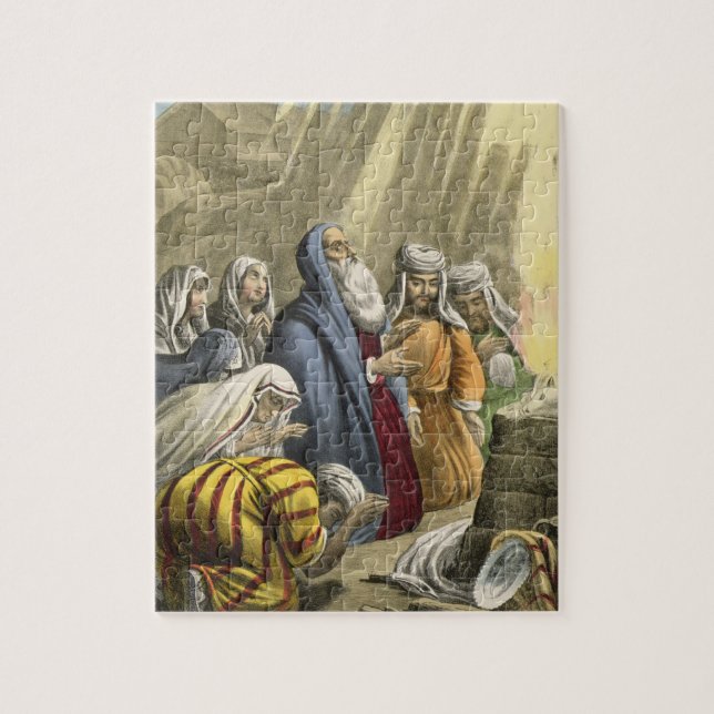 Puzzle Le sacrifice de Noé sur laisser l'arche, d'une (Vertical)