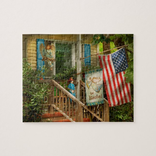 Puzzle Le sapeur-pompier - soit béni mon héros (Horizontal)