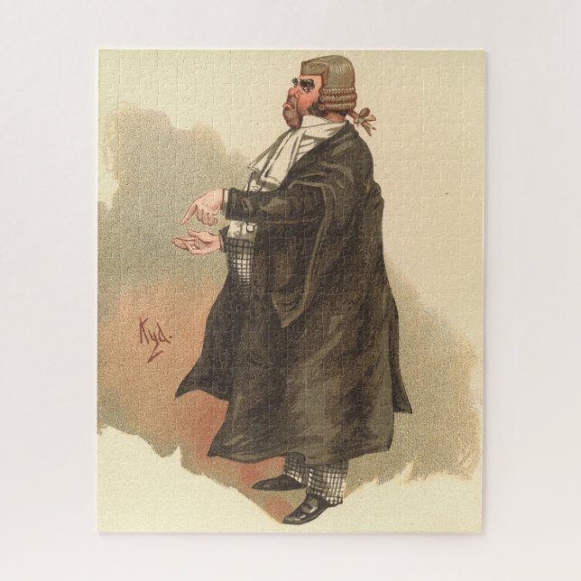 Puzzle Le sergent Buzfuz par Kyd Dickens The Pickwick Pap (Vertical)