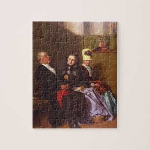Puzzle Le sermon de inspiration (huile sur la toile)