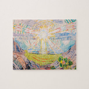 Puzzle Le Soleil par Edvard Munch