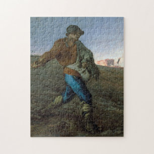 Puzzle Le Sower, Jean-François Millet