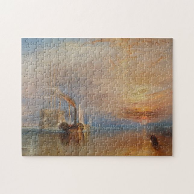 Puzzle Le Temeraire Tourner Sunset Seascape (Horizontal)