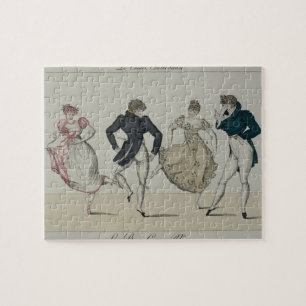 Puzzle Le "Trenis" quadrille, plaquent 19 de 'Le Bon Genr