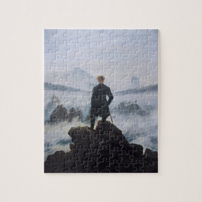 Puzzle Le vagabond au-dessus de la mer de brouillard (Vertical)