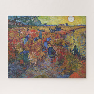 Puzzle Le vignoble rouge   Vincent van Gogh  