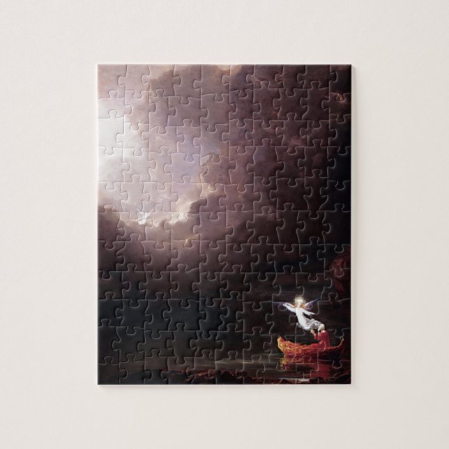 Puzzle Le voyage de la vie : Vieillesse par Thomas Cole (Vertical)