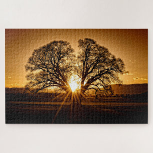 Puzzle L'éclat du coucher du soleil - 20x30 - 1014 PCs