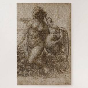 Puzzle Leda et le cygne - Léonard de Vinci (Chatsworth)