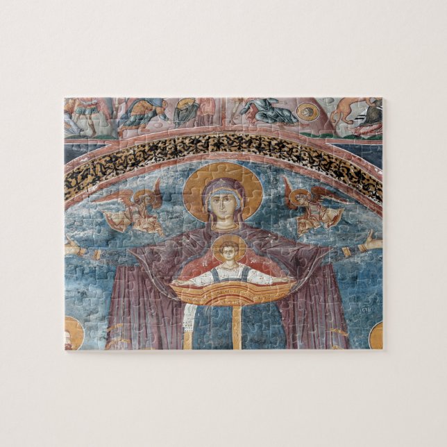 Puzzle L'église orthodoxe serbe, site de l'UNESCO, 2 (Horizontal)