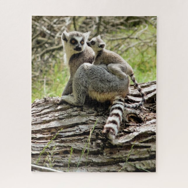 PUZZLE LEMUR À BORD  (Vertical)