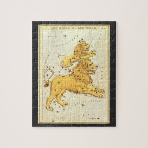 Puzzle Léo le Lion Constellation Vintage Miroir d'Urania
