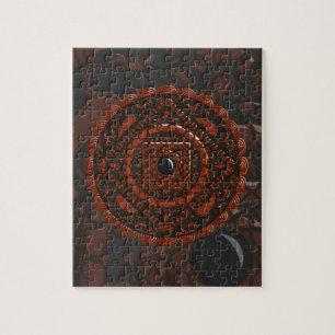 Puzzle Leo Mandala