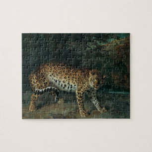 Puzzle Leopard (Leopard femelle) (Jean-Baptiste Oudry)