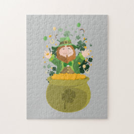 Puzzle Leprechaun de Saint Patrick