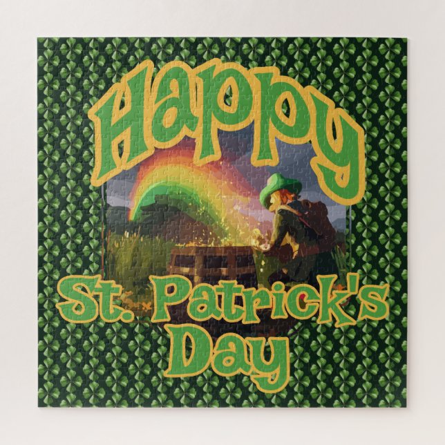 Puzzle Leprechaun Hideaway (Vertical)