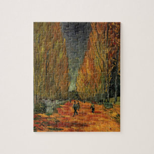Puzzle Les Alyscamps (Cimetière) de Vincent van Gogh