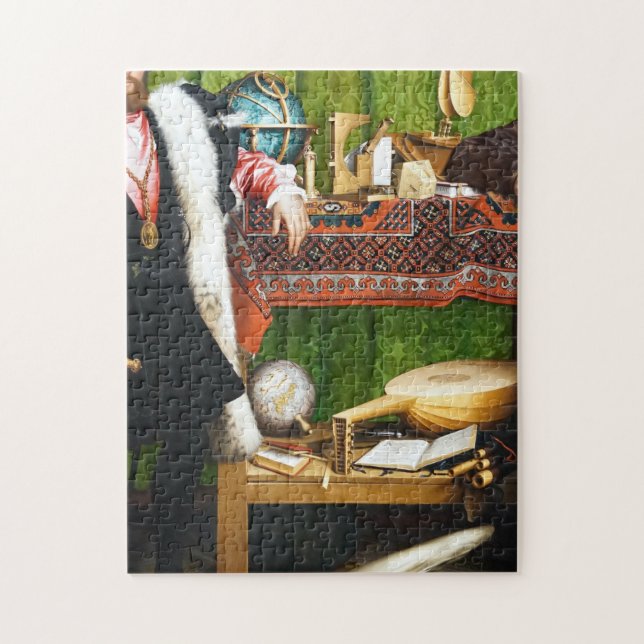 Puzzle Les Ambassadeurs Peintre Hans Holbein (Vertical)