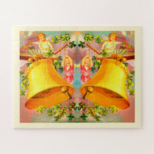 Puzzle Les anges sonnent cloches art