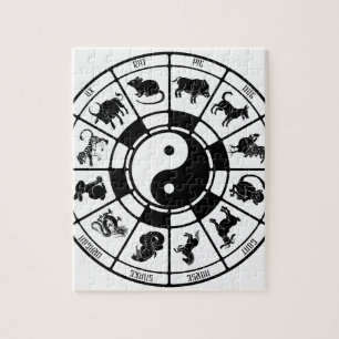 Puzzle Les animaux chinois de zodiaque