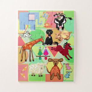 Puzzle Les animaux mignons enfants