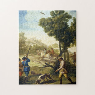 Puzzle Les cailles chassant le chef d'oeuvre de Francisco