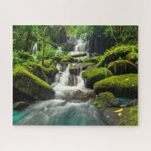 Puzzle Les cascades Phu Tub Berk Mountain, Thaïlande