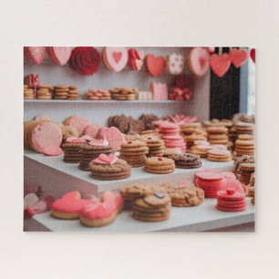 Puzzle Les cookies faits avec amour pour votre Saint Vale